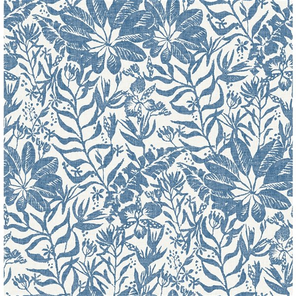 Indie Boho  Roses are Blue wallcovering from Nilaya by Asian Paints
