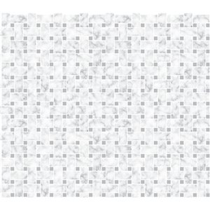 InHome 13.5-sq. Ft. Faux Marbre Vinyl Tile Self-adhesive Peel and Stick Wallpaper