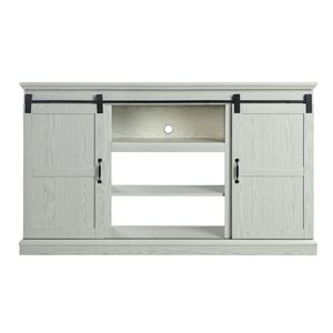 Manhattan Comfort Myrtle 60-in W Cream Oak Composite TV Cabinet