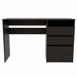 FM Furniture Louisiana 47.4-in W Black Computer Desk