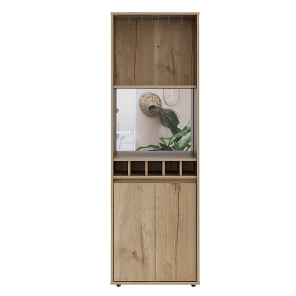 FM Furniture Redding Light Oak Composite Bar FM5570BLD RONA