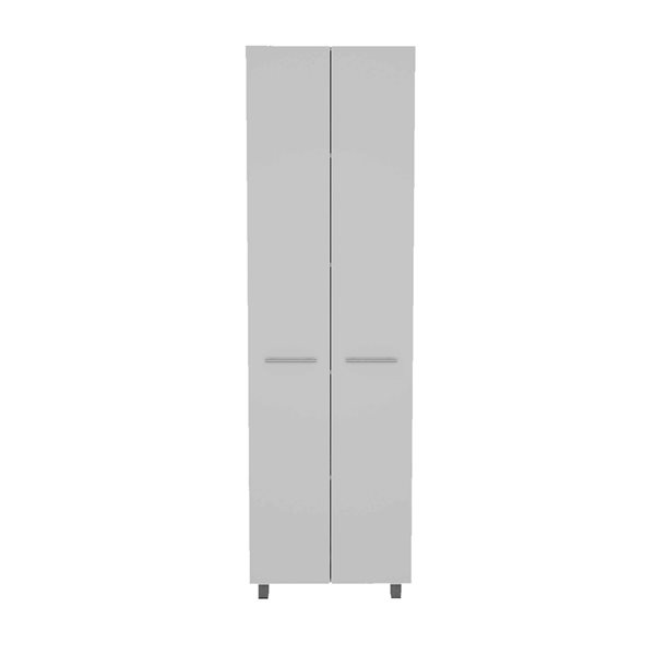 FM Furniture Pensacola White Composite Pantry