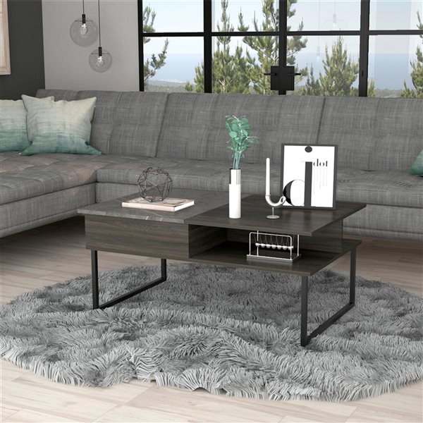 FM Furniture Dayton Carbon Composite Coffee Table