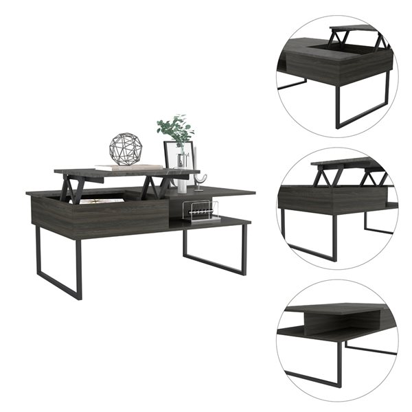 FM Furniture Dayton Carbon Composite Coffee Table