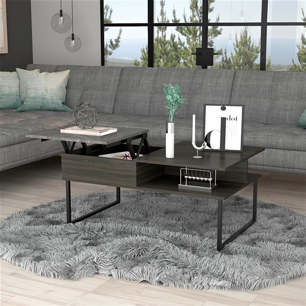 FM Furniture Dayton Carbon Composite Coffee Table