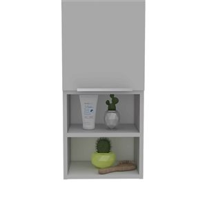 FM Furniture Milwaukee 11.8-in x 32-in White Rectangle Medicine Cabinet