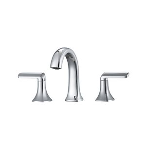 Ancona Arezzo Chrome 2-Handle 4-in Centerset Bathroom Sink Faucet