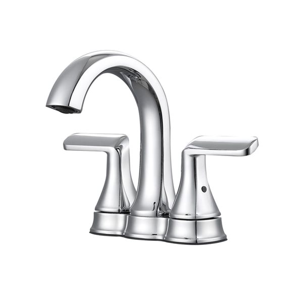 Ancona Arezzo Chrome 2-Handle 4-in Centerset Bathroom Sink Faucet