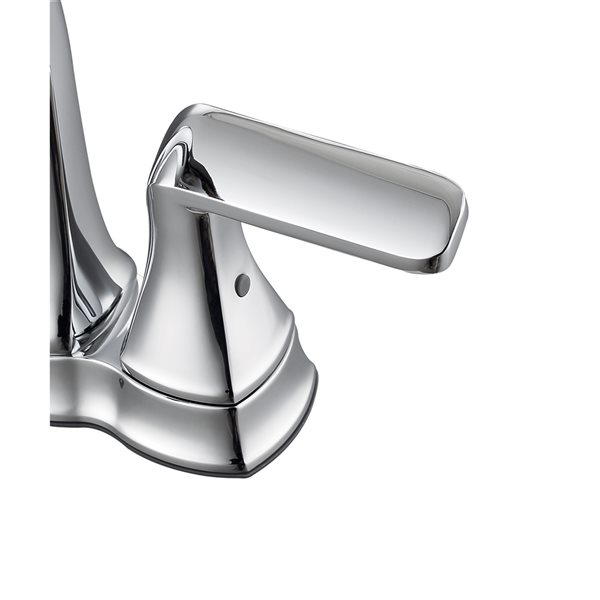 Ancona Arezzo Chrome 2-Handle 4-in Centerset Bathroom Sink Faucet