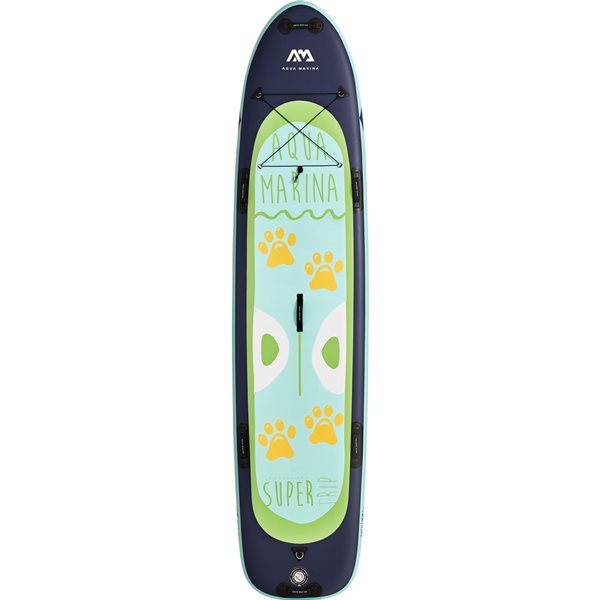 Planche à pagaie Super Trip format familial en PVC gonflable de 17 po x 10 po par Aqua Marina