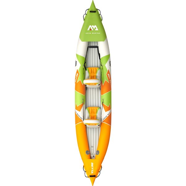 Kayak de loisir Betta-412 jaune à 2 places par Aqua Marina