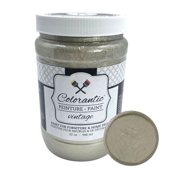 Colorantic Champagne Water-Based Metallic Paint - 946-ml