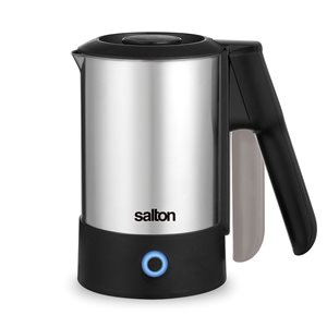 Salton Stainless Steel 0.6-L Cordless Manual Electric Kettle