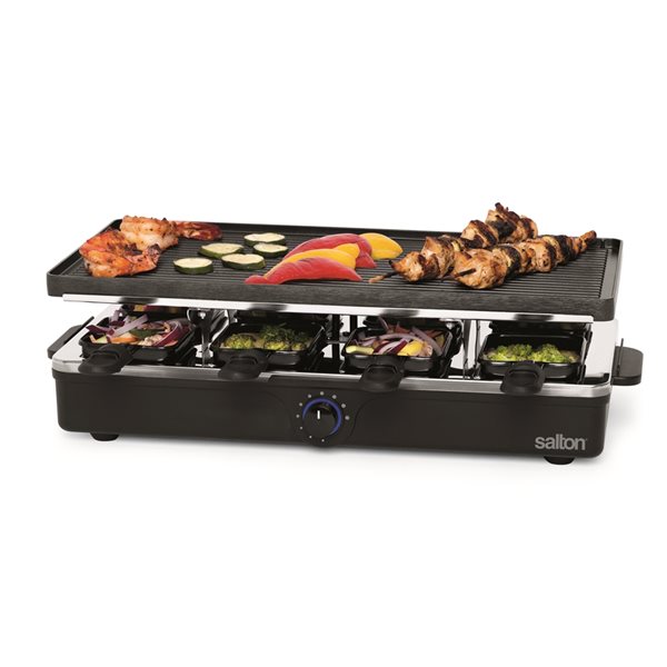 Salton 18-in L x 9-in W Non-Stick Raclette