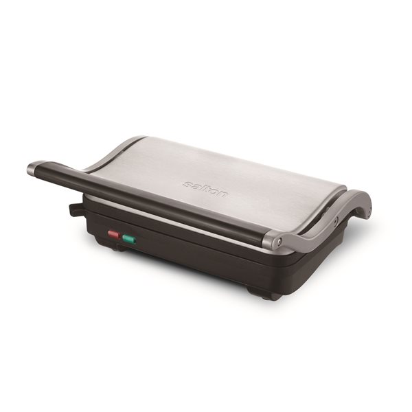 Salton 11-in L x 10-in W Non-Stick Panini Grill