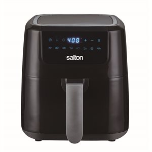 Salton 5-L Black Air Fryer