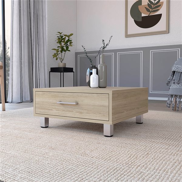 FM Furniture Kabul Clear Composite Coffee Table