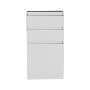 FM Furniture Celestial White 2-Drawer Standard Dresser
