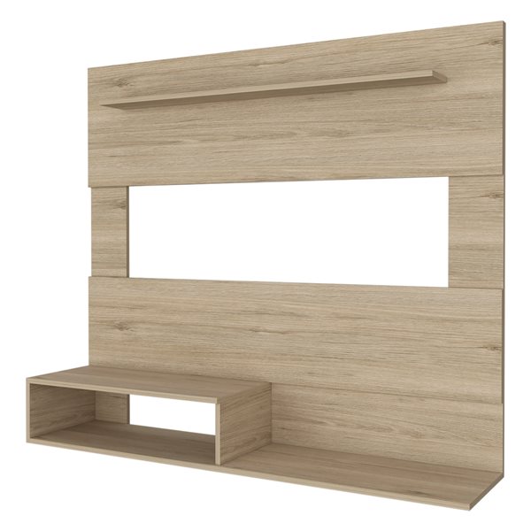 FM Furniture Cabos Light Pine TV Stand for TVs up to 55-in