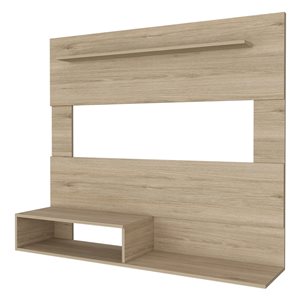 FM Furniture Cabos Light Pine TV Stand for TVs up to 55-in