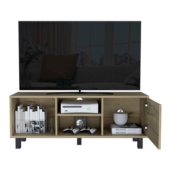 FM Furniture Rome Light Oak TV Stand for TVs up to 40-in