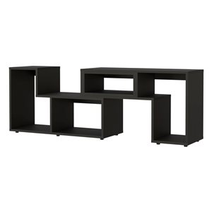 FM Furniture Harmony Black TV Stand for TVs up to 60-in