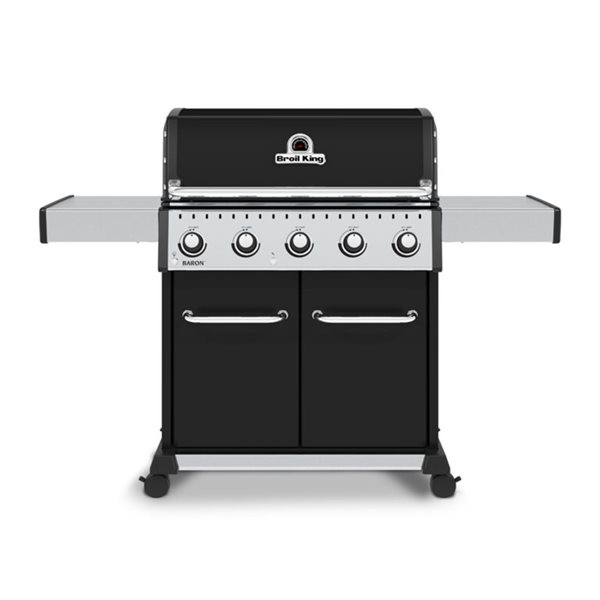 Broil King Baron 520 Pro Black 5-Burner Natural Gas Grill