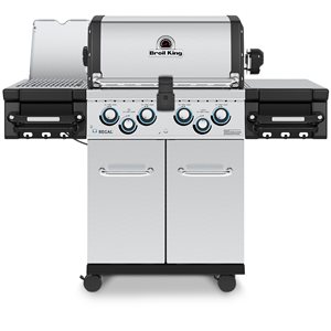 Barbecue gaz propane Signet 390 Broil King 3 brûleurs avec brûleur latéral et rôtissoire 40 000 BTU