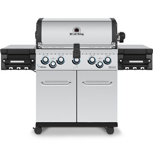 Barbecue au gaz naturel Signet 320 de Broil King en acier inoxydable à 3 brûleurs