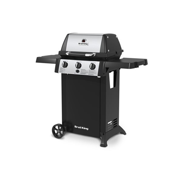 Broil King Gem 310 24,000 BTU Stainless Steel 3-Burner Liquid Propane Gas Grill