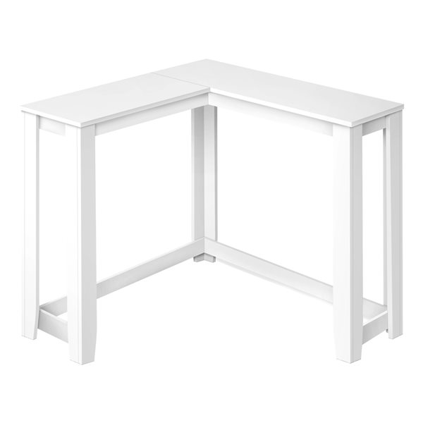 Monarch Specialties 35.5-in White Modern Accent Table