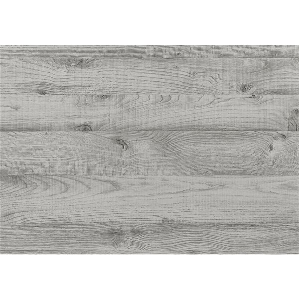 Monarch Specialties 15.75-in Grey Composite Round Accent Table