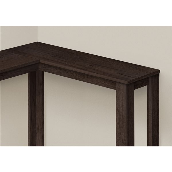 Monarch Specialties 35.5-in Espresso Modern Accent Table