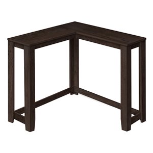 Monarch Specialties 35.5-in Espresso Modern Accent Table