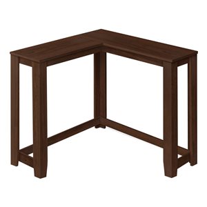 Monarch Specialties 35.5-in Cherry Modern Accent Table