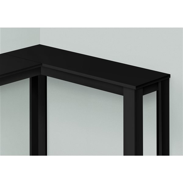 Monarch Specialties 35.5-in Black Modern Accent Table