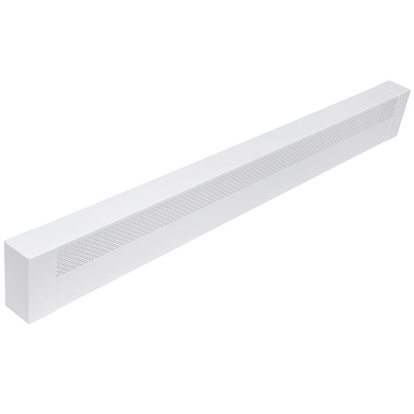 Veil Demi 5-ft Satin White Baseboard Heater Cover