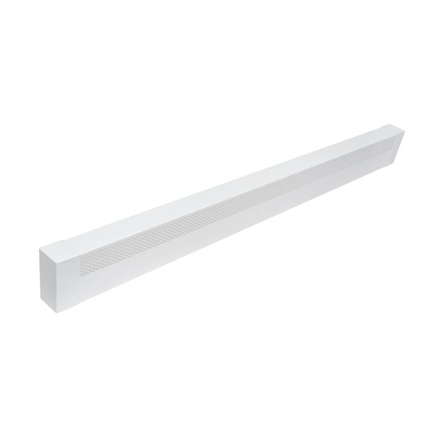 Veil Demi 6-ft Satin White Baseboard Heater Cover