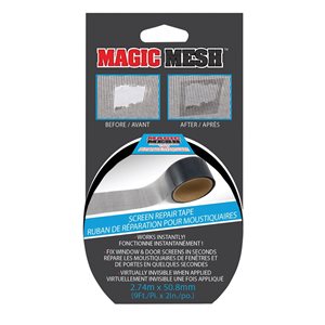 Magic Mesh Screen Repair Tape - 2-Pack