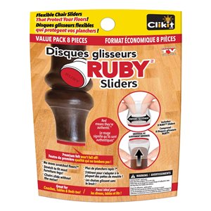 Clikit.ca Ruby Sliders - 16-Piece