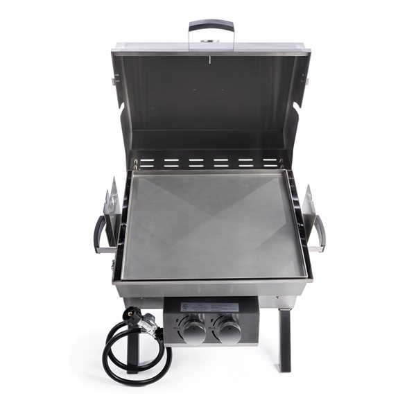 Pelle pour barbecue noir en metal, bois - L'Incroyable