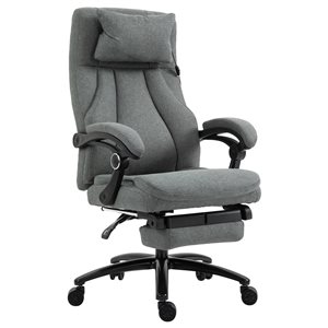 Vinsetto High-Back Massage Office Chair with 2-Point Vibration Headrest