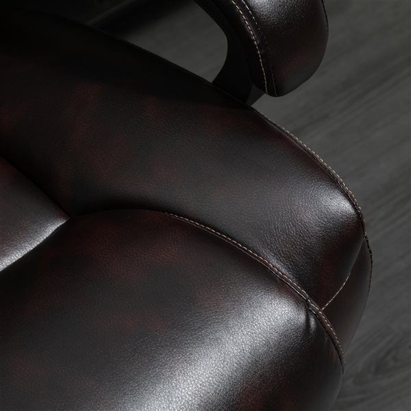 Vinsetto High Back PU Leather Executive Office Chair - Brown