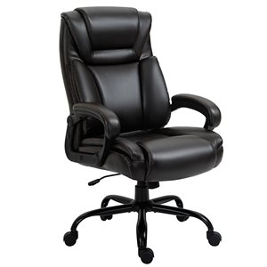 Vinsetto High Back PU Leather Executive Office Chair - Brown