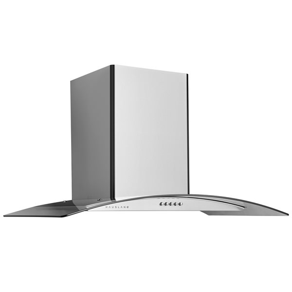 Hauslane Chef 36-in Convertible Stainless Steel Wall-Mounted Range Hood