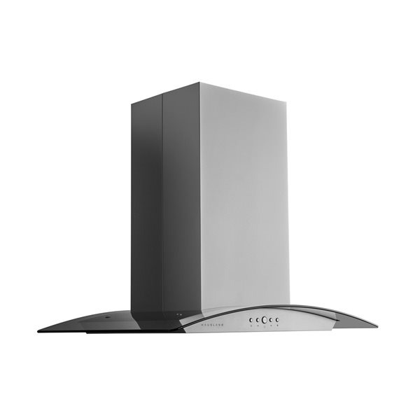 Hauslane Chef 36-in Convertible Stainless Steel Island Range Hood