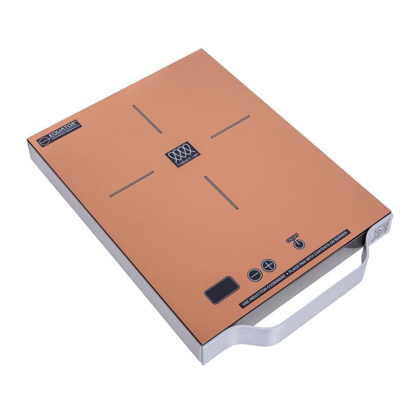 Equator Advanced Appliances PIC 100 11-in 1 Element Copper Induction Cooktop Downdraft Exhaust