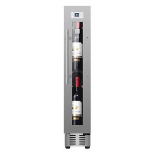 Equator 9-Bottle Capacity Stainless Steel Dual Zone Built-In/Freestanding Wine Refrigerator