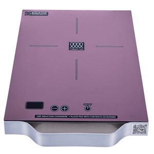Equator Advanced Appliances PIC 100 11-in 1 Element Lilac Induction Cooktop Downdraft Exhaust