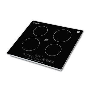 Equator Advanced Appliances BIC 244 24-in 4 Elements Black Induction Cooktop Downdraft Exhaust
